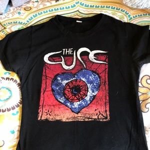 The Cure band tee